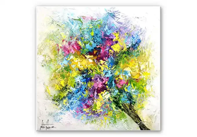 Wandbild Fedrau – Lass Blumen sprechen 02