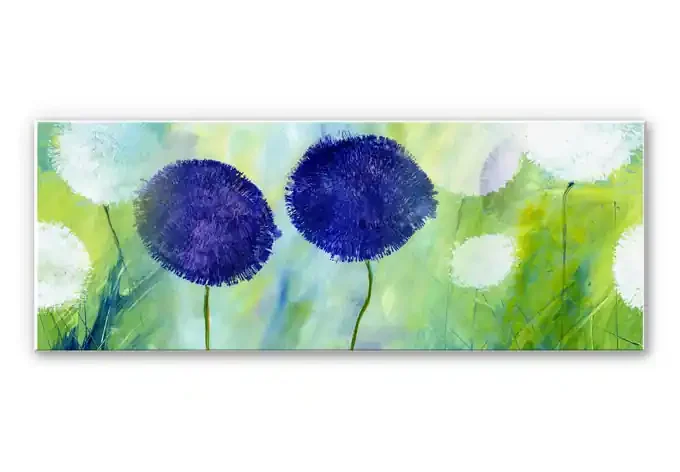 Wandbild Niksic – Allium Purpur – Panorama