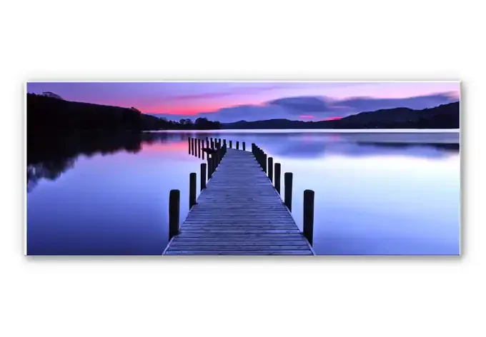 Wandbild Seepanorama