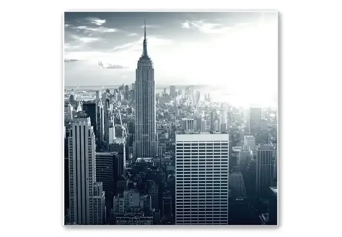Wandbild The Empire State Building – quadratisch