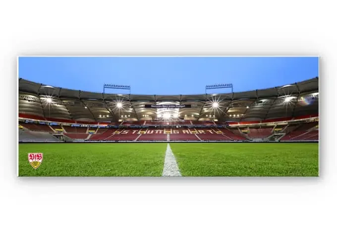Wandbild VfB Stuttgart Arena Tribüne – Panorama