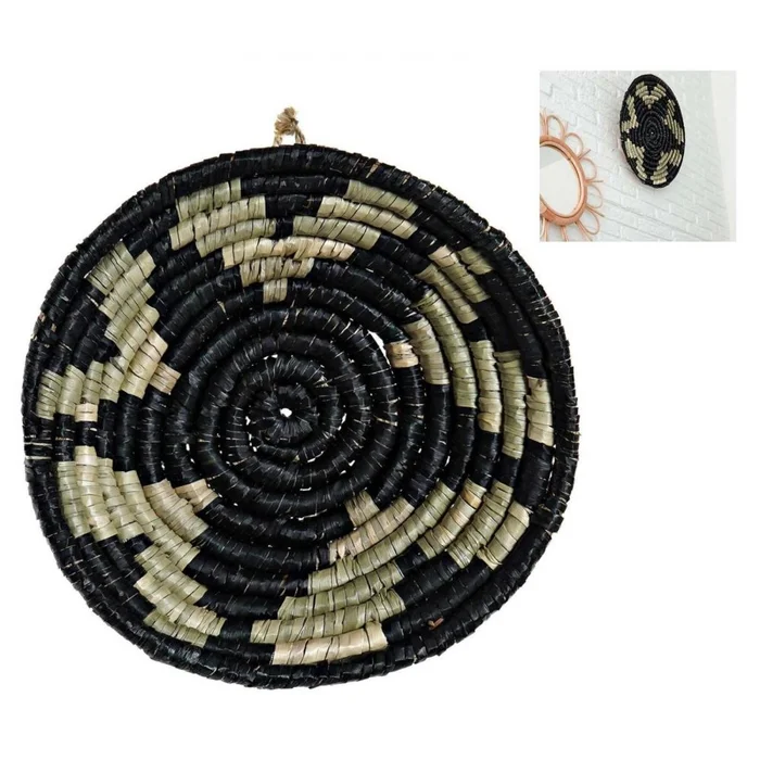 Wanddekoration aus Bambus und Mauer Genérico [Größe 7x25x26 cm]