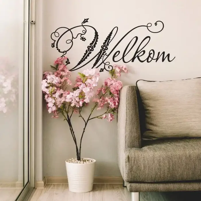 Wandtattoo Welkom