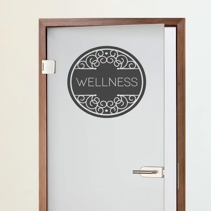 Wandtattoo Wellness