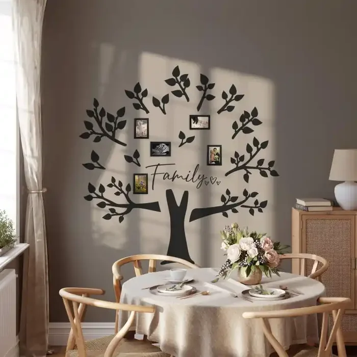 Wandtattoo XXL Stammbaum Family