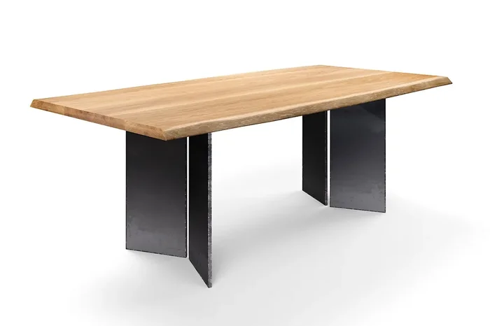 Wangentisch Eiche massiv astfrei Tarak