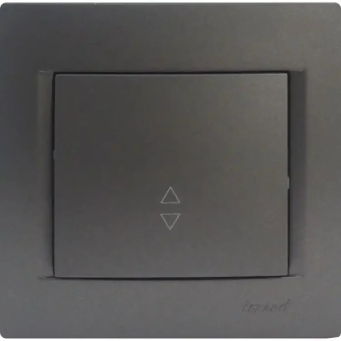 Wechselschalter KARINA anthrazit 250V/10A