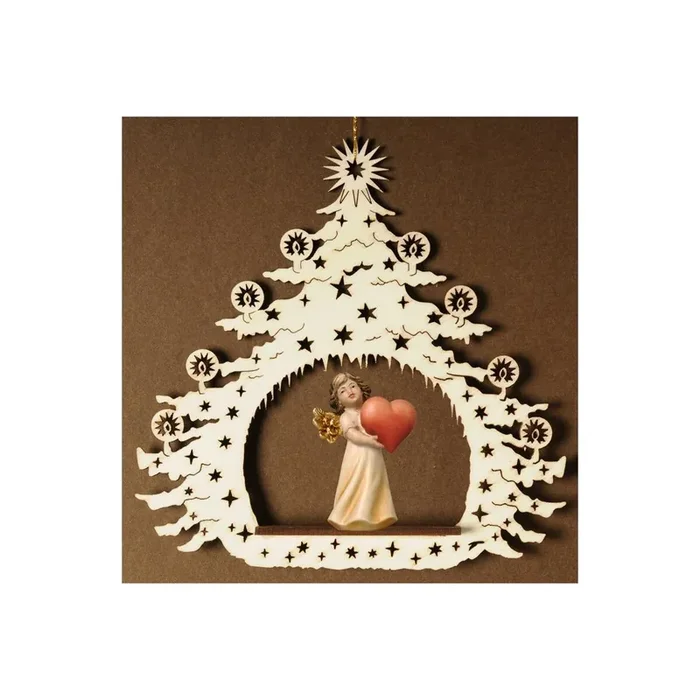 Weihnachtsbaum mit Engel Herz