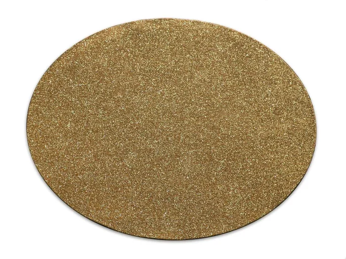 Weihnachtsbaum Unterlage GLIMMER – Rund – Gold – Ø 100cm