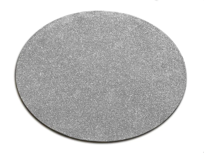 Weihnachtsbaum Unterlage GLIMMER – Rund – Silber – Ø 50cm