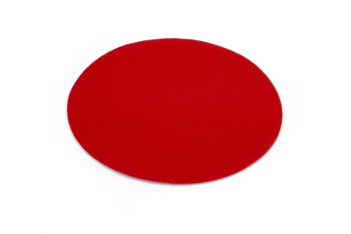 Weihnachtsbaum Unterlage PODIUM – Rund – Rot – Ø 100cm