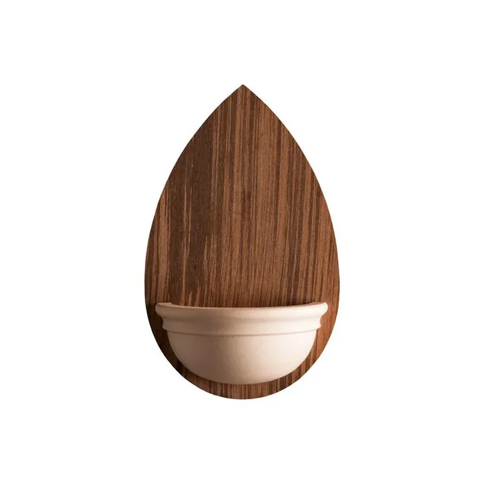 Weihwasserbecken Holz