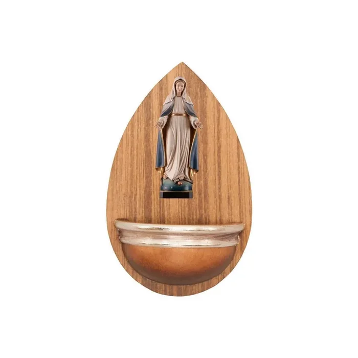 Weihwasserbecken Laminat mit Gnadenspenderin