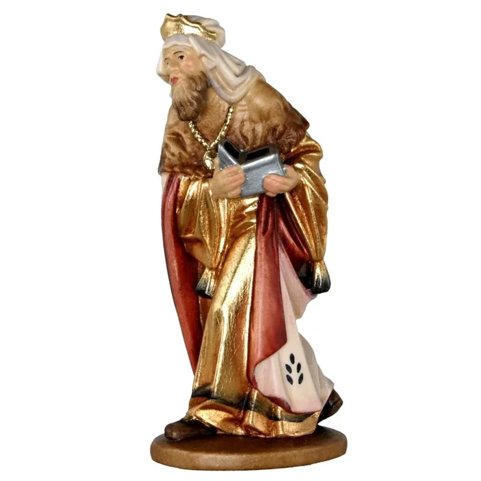 White wise man baroque crib