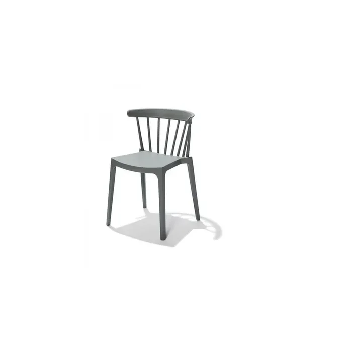 Windson stacking chair green, polypropylene, 54x53x75cm (WxDxH), 50903