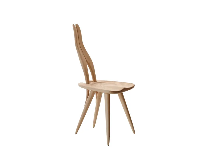 Zanotta Fenis Stuhl Entworfen von Carlo Mollino