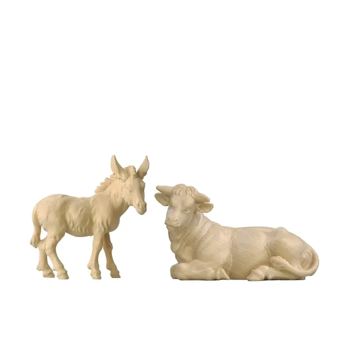 ZI Bue sdraiato e asino