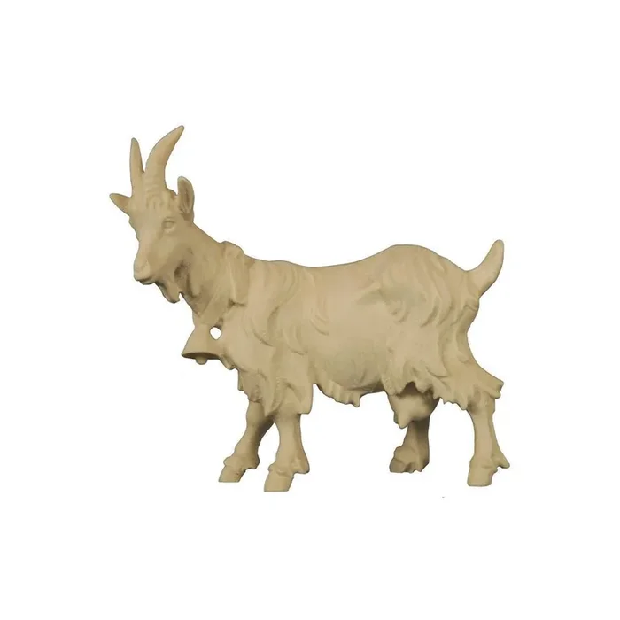 Ziege stehend mit Glocke