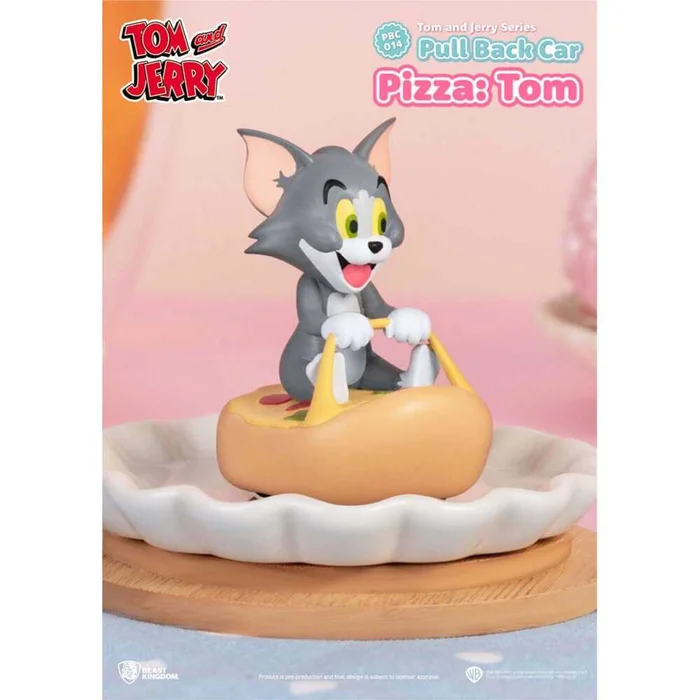 Zieht Auto-Set Beast Kingdom Toys Tom & Jerry Pull Back Blind Box (x6) [Größe 4/6 cm]