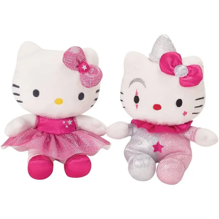Zirkus Plüschtier Jemini Hello Kitty (x2) [Größe 17 cm]