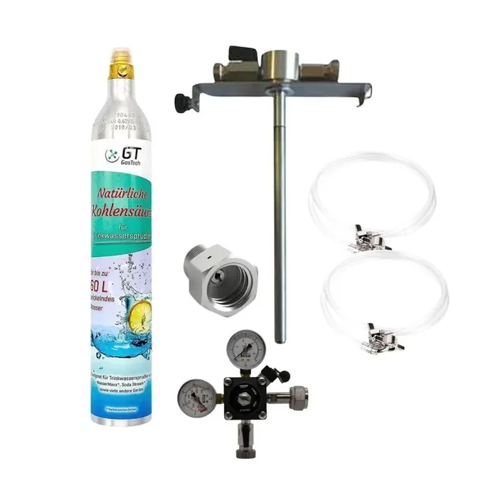 Zubehörset für 5 Liter Dosen Soda Getränkesprudler Zylinder 425 g Umbausatz