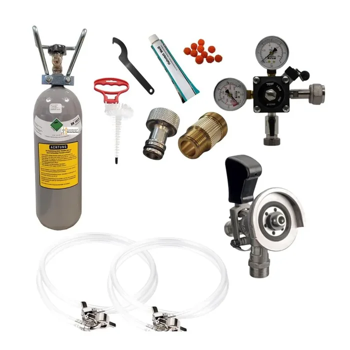 Zubehörset für Zapfanlagen 2 kg CO² + Typ M