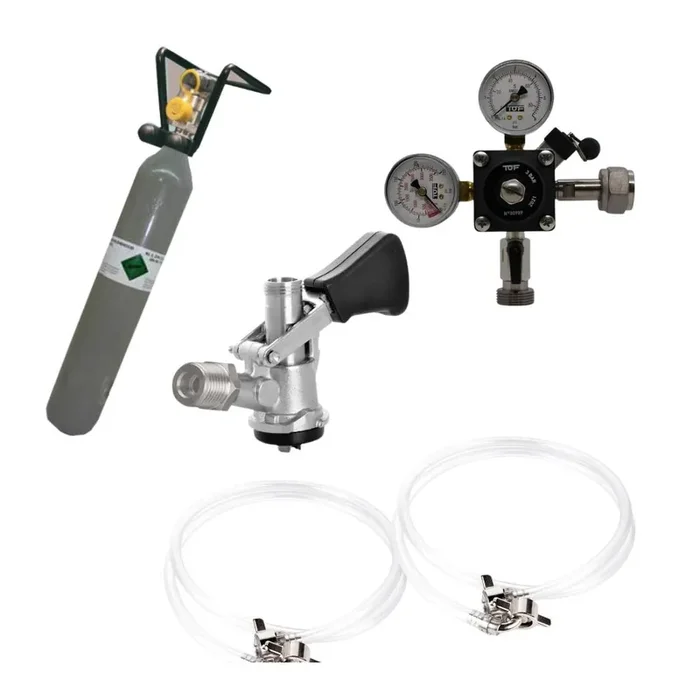 Zubehörset für Zapfanlagen 500 gr CO² + Korbkeg